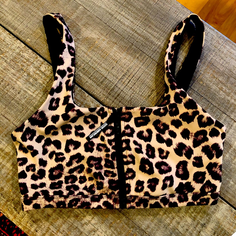 Good American Zipper Sports Bra: Sz-1